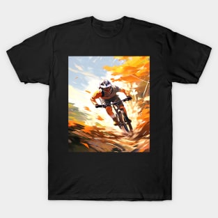 Mountain Bike, Cycling Sports T-Shirt